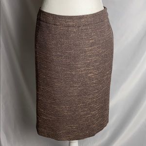 CLEARANCE Ann Taylor Lined Tweet Skirt